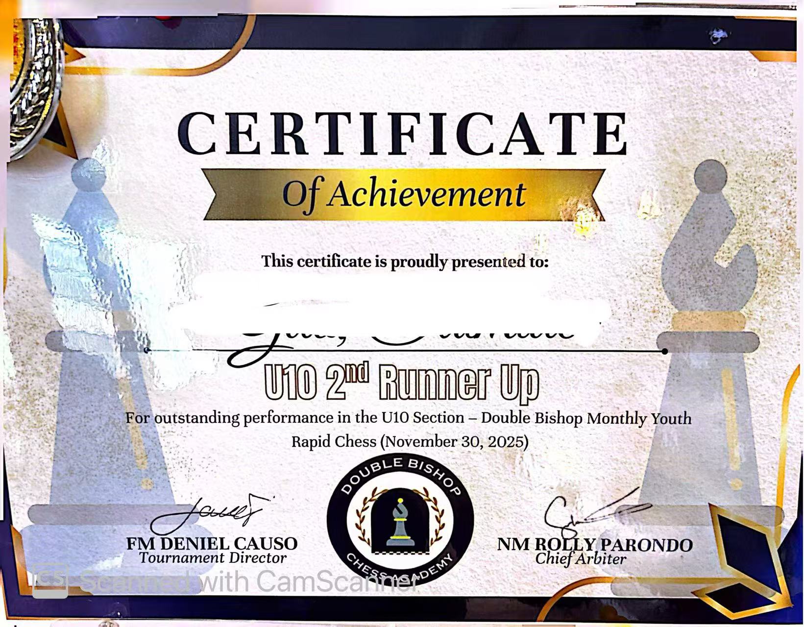 Cambridge Certificate